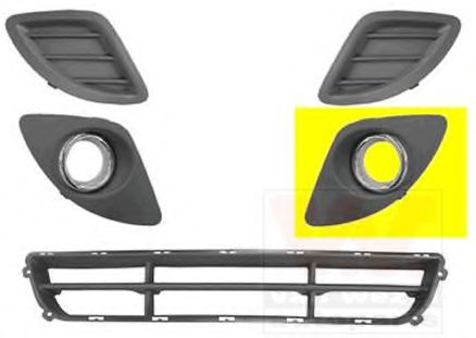 Решетка переднего бампера Hyundai/Kia 865631H020