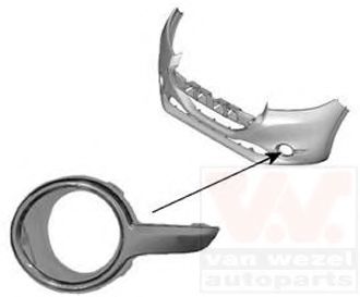 Решетка переднего бампера CITROEN/PEUGEOT 1608111180
