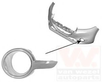 Облицовка бампера CITROEN/PEUGEOT 1608110880