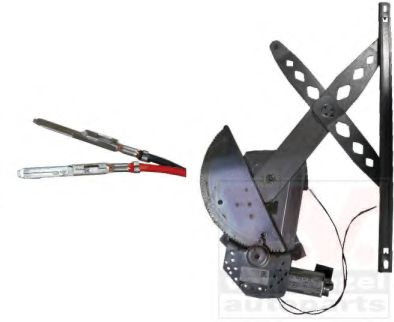 Стеклоподъемник VAN WEZEL 5235261