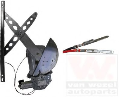 Стеклоподъемник VAN WEZEL 5235262