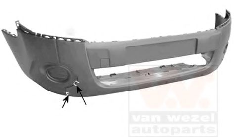 Бампер CITROEN/PEUGEOT 1608321380