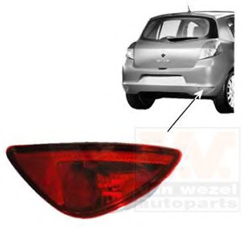 Задний фонарь RENAULT 8200776121