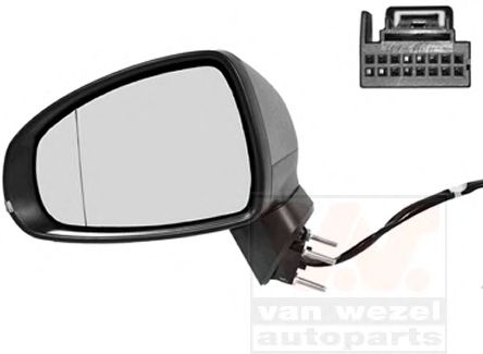 Наружное зеркало VAG 8X2857409G9B9