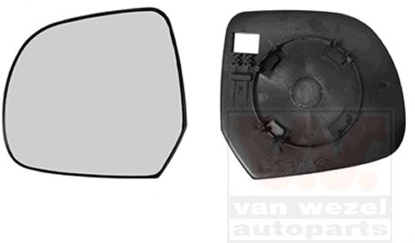 Стекло наружного зеркала VAN WEZEL 1555835