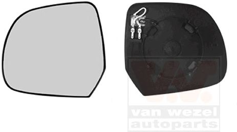 Стекло наружного зеркала VAN WEZEL 1555837