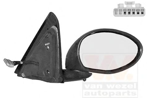 Наружное зеркало VAN WEZEL 0147818