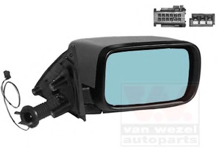 Наружное зеркало VAN WEZEL 0639808
