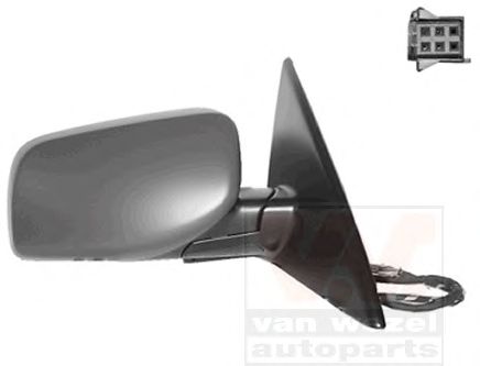 Наружное зеркало VAN WEZEL 0655808
