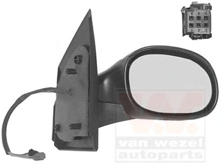 Наружное зеркало VAN WEZEL 0917806