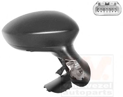 Наружное зеркало VAN WEZEL 1624806