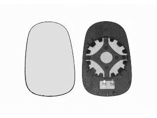 Стекло наружного зеркала VAN WEZEL 4323838