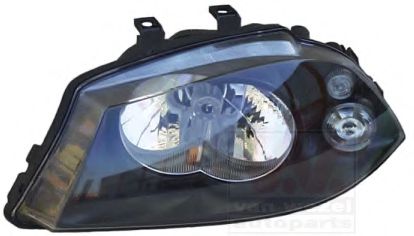 Основная фара VAN WEZEL 4917961