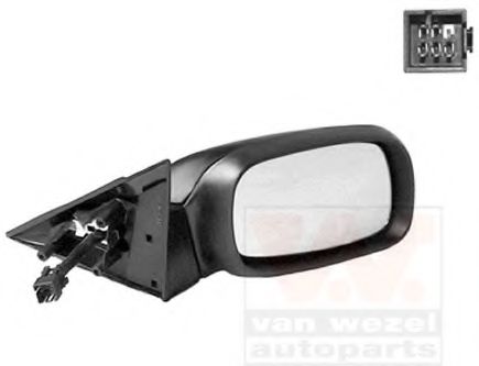 Наружное зеркало VAN WEZEL 3735808