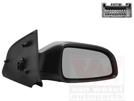 Наружное зеркало VAN WEZEL 3746818