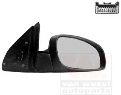 Наружное зеркало VAN WEZEL 3768808