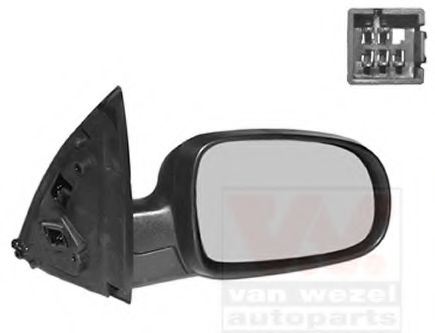Наружное зеркало VAN WEZEL 3777808