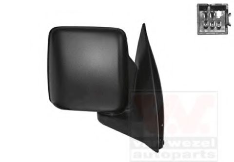 Наружное зеркало VAN WEZEL 3789808