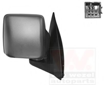 Наружное зеркало VAN WEZEL 3789818