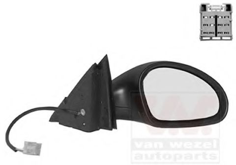 Наружное зеркало VAN WEZEL 4917820