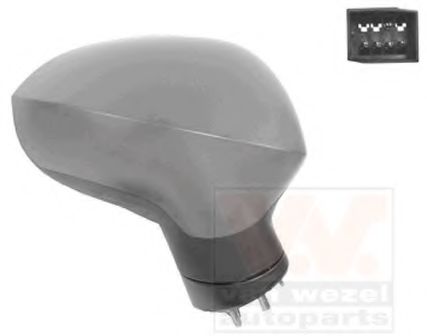 Наружное зеркало VAN WEZEL 4919808