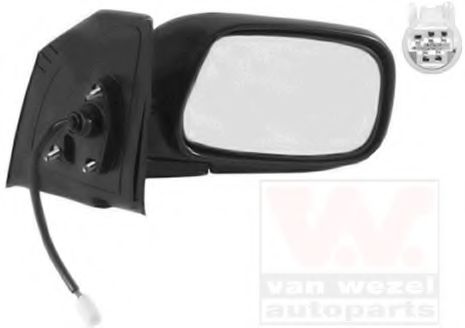 Наружное зеркало VAN WEZEL 5393808