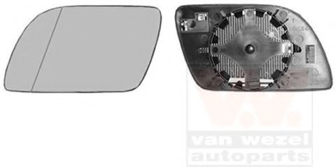 Стекло наружного зеркала VAN WEZEL 5827837