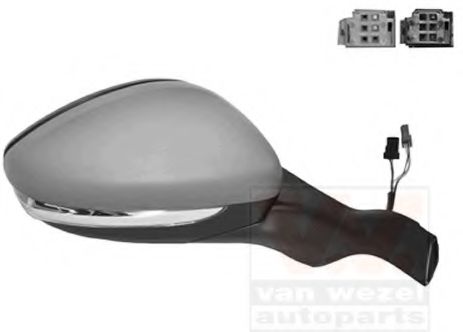 Наружное зеркало CITROEN/PEUGEOT 16 075 118 80