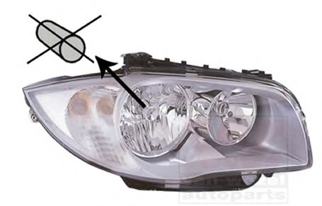 Основная фара BMW 6311 7249 650