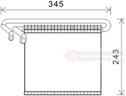 Испаритель кондиционера FORD 5129677