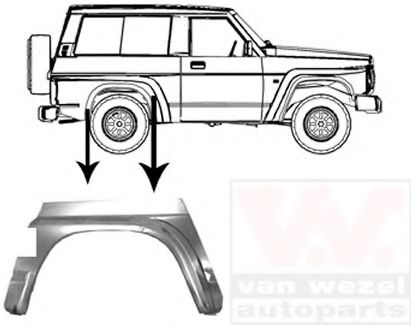 Рем вставка vanwezel 3362146