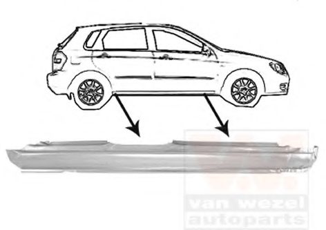 Порог vanwezel 8322104
