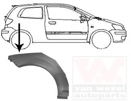 Рем вставка VAN WEZEL 8251146