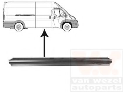 Рем вставка VAN WEZEL 1651110
