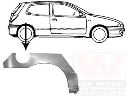 Рем вставка vanwezel 1756146