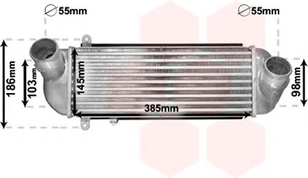Интеркулер VAN WEZEL 82004212