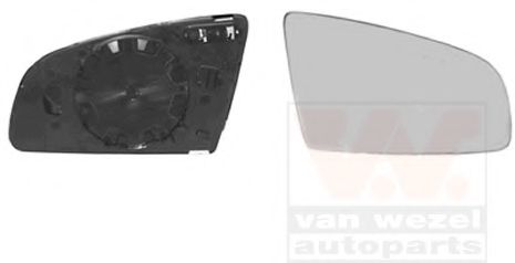 Стекло наружного зеркала VAN WEZEL 0325838