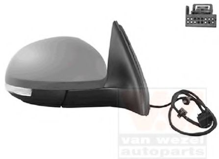 Наружное зеркало VAN WEZEL 5745808