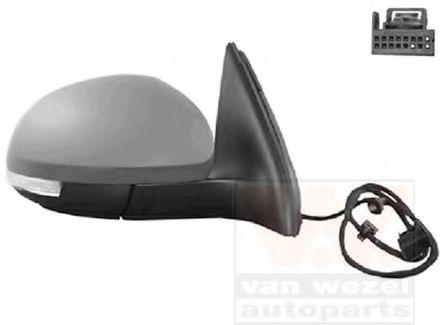 Наружное зеркало VAN WEZEL 5745828