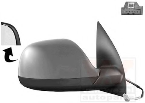 Наружное зеркало VAN WEZEL 5785818