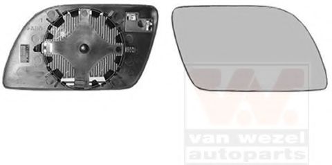 Стекло наружного зеркала VAN WEZEL 5827838