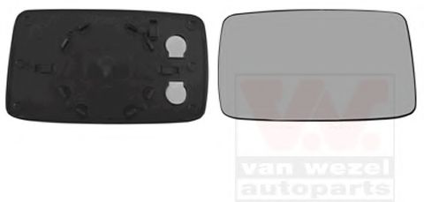 Стекло наружного зеркала VAN WEZEL 5880832