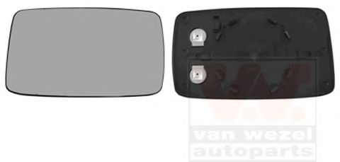 Стекло наружного зеркала VAN WEZEL 5880837