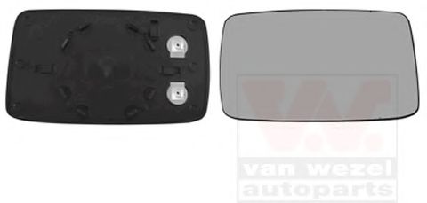 Стекло наружного зеркала VAN WEZEL 5880838