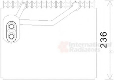 Испаритель кондиционера Hyundai/Kia 971402B000 Испаритель кондиционера Hyundai/Kia 971402B000