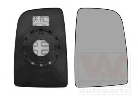 Стекло наружного зеркала VAN WEZEL 3077862