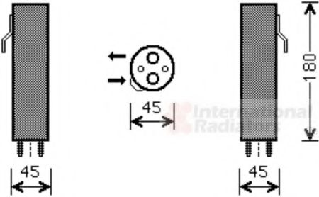 Осушитель кондиционера FORD 5071261 Осушитель кондиционера FORD 5071261