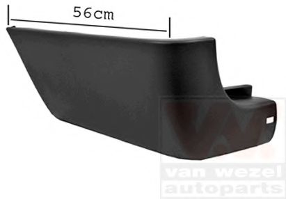Бампер VAN WEZEL 1898533