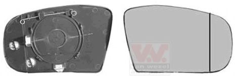 Стекло наружного зеркала VAN WEZEL 3036836