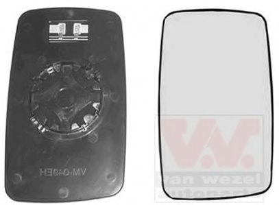 Стекло наружного зеркала VAN WEZEL 3075862